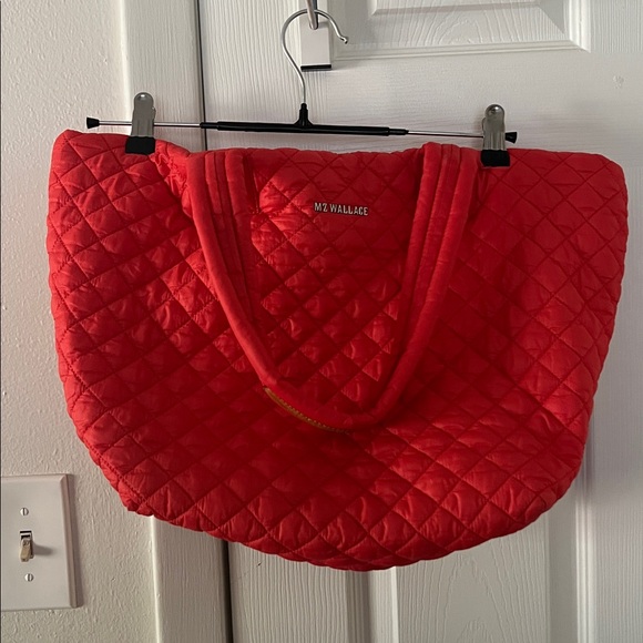 MZ Wallace Medium Metro Tote, Bright Red - Picture 1 of 11